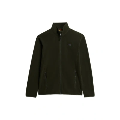 Billede af Superdry Fleecejakke, Herre, Størrelse: Large, Surplus goods olive green