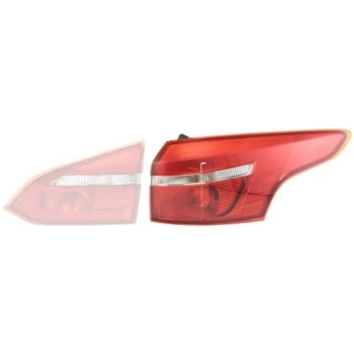 Billede af HELLA 2SD 354 828 131 Baglygter venstre ydre del P21W, PY21W, W5W uden pærer med pærefatning FORD: Focus 3 Turnier, Mk3 Van / Stationcar