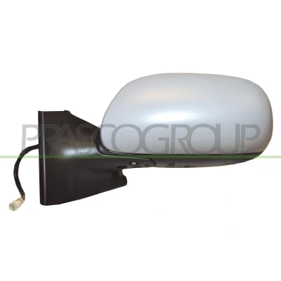 Billede af Sidespejl Prasco TY3257314P Premium venstre grundet / primet elektrisk opvarmelig, konveks TOYOTA: Yaris II Hatchback