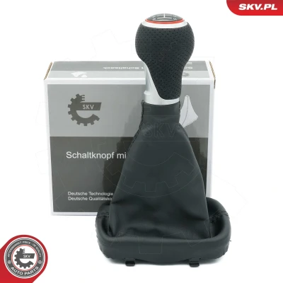 Billede af ESEN SKV 63SKV412 Gearknop 6 gear Læder AUDI: A3 Hatchback