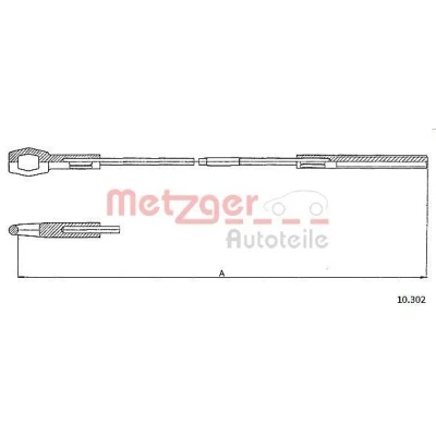 Billede af METZGER 10.302 Koblingskabel COFLE