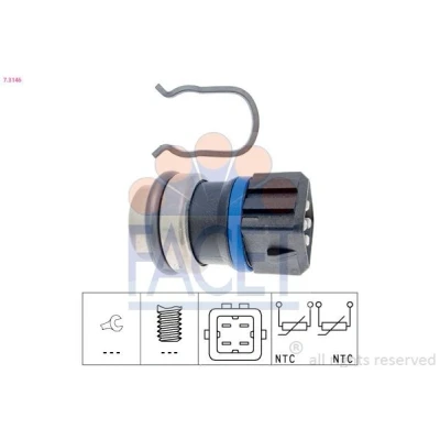 Billede af FACET 7.3146 Sensor, kølevæsketemp. Made in Italy OE Equivalent