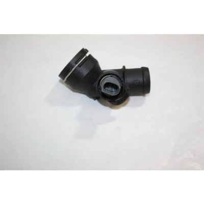 Billede af AUTOMEGA 160058910 Kølemiddelflange Motorkøler, nede med sensor VOLKSWAGEN: Touran I, Passat B6 Variant, Sedan, AUDI: TT Coupe, A3 Hatchback