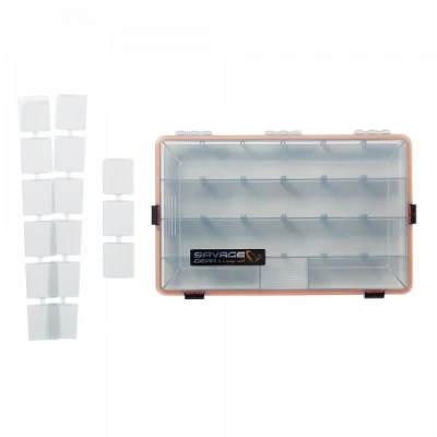 Billede af Savage Gear WP Lurebox Smoke 5B 35,5x23x5cm Tacklebox