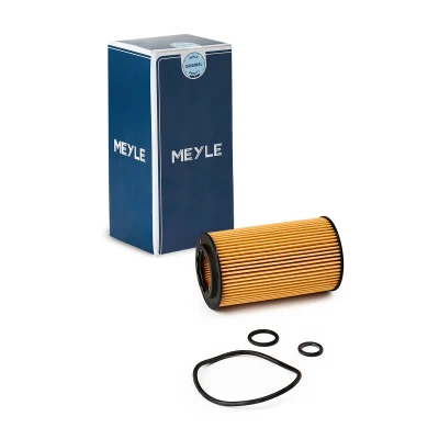 Billede af MEYLE 014 322 0014 Oliefilter ORIGINAL Quality med pakning Filterindsats MERCEDES BENZ: C klasse T modell, E Sedan, modell
