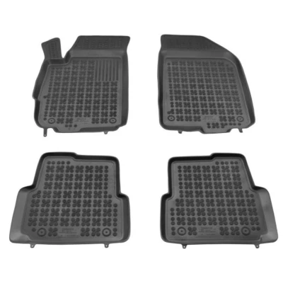 Billede af REZAW PLAST 202108 Gulvmåttesæt Gummi foran og bagved sort CHEVROLET: Aveo Hatchback