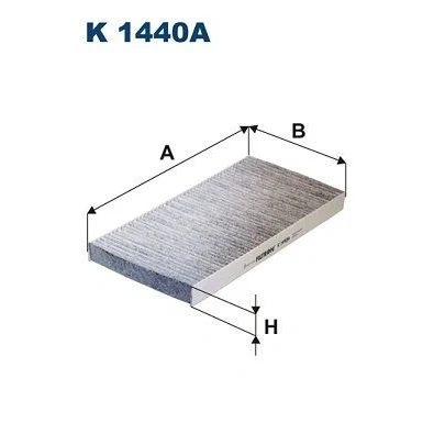 Billede af FILTRON K 1440A Kabinefilter Aktivkulfilter 360 174 30 SKODA: Enyaq IV SUV, VOLKSWAGEN: ID.4, ID.3, AUDI: Q4 SUV