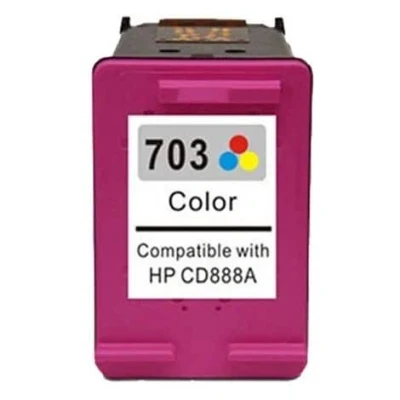 Billede af HP 703 farve blækpatron 12 ml Kompatibel CD888AE