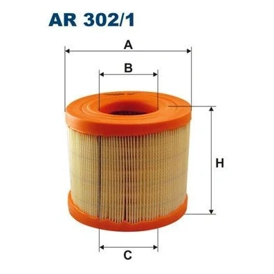 Billede af Luftfilter FILTRON AR 302/1