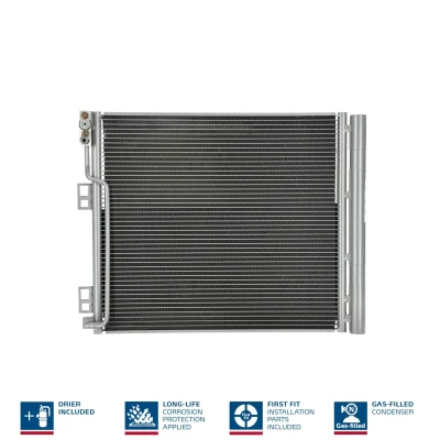 Billede af NISSENS 940386 Kondensator med tørrer Aluminium 529 R 134a