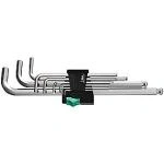 Billede af Unbraco nøglesæt 1,5 10mm Wera 950 PKL/9 BM N