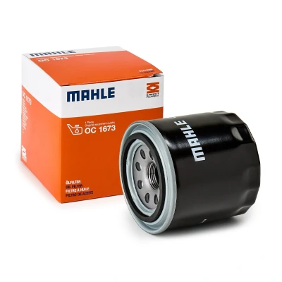 Billede af MAHLE ORIGINAL OC 1673 Oliefilter med en returløbs stop ventil Påskruet filter HYUNDAI: Getz, i30 II Hatchback, I Hatchback