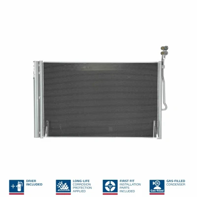 Billede af NISSENS 940157 Kondensator med tørrer Aluminium 727 R 134a