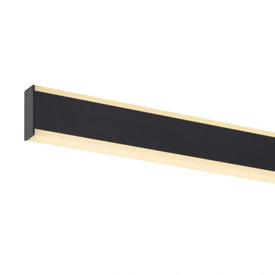 Billede af SLV One Lineær LED pendel, 104 cm, sort
