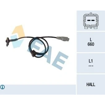 Billede af ABS Sensor FAE 78117