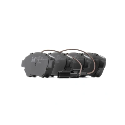 Billede af FEBI BILSTEIN 16876 Bremseklodser foraksel Inkl. slidadvarselskontakt med befæstelsesmateriale FIAT: 500 Hatchback, Grande Punto Hatchback
