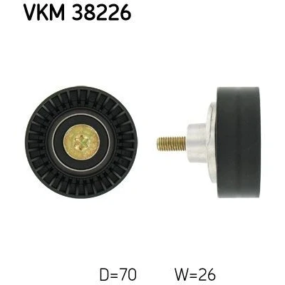 Billede af SKF VKM 38226 Remstrammerhjul med befæstelsesmateriale BMW: 3 Sedan, Touring, Z3 Roadster