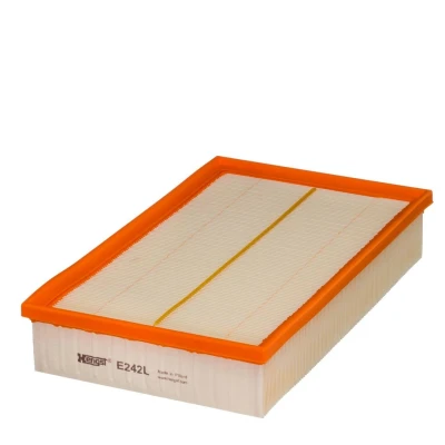 Billede af HENGST FILTER E242L Luftfilter 58 190 337 Filterindsats MERCEDES BENZ: E klasse Sedan
