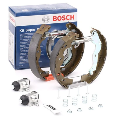 Billede af BOSCH 0 204 114 678 Bremsesæt, trommelbremser med tilbehør, hjulbremsecylinder SUZUKI: SX4 I Hatchback
