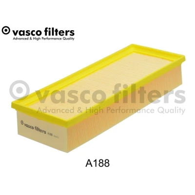 Billede af DAVID VASCO A188 Luftfilter 59 128 323 rektangulær Filterindsats AUDI: A4 B8 Avant, A5 Sportback, Q5