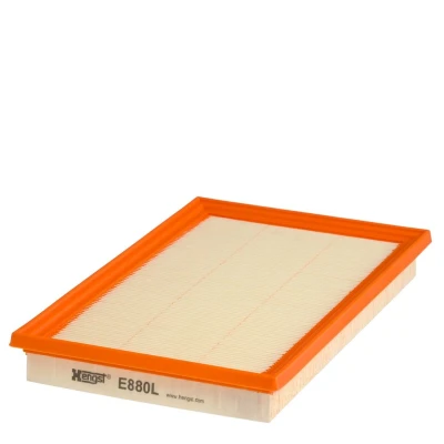 Billede af HENGST FILTER E880L Luftfilter 31 169 281 Filterindsats SUZUKI: Vitara IV SUV, SWIFT 4, SX4 I Hatchback, NISSAN: Pick Up, X Trail, Patrol GR 4 SUV