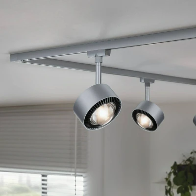 Billede af Paulmann URail Aldan LED spotlight, mat krom, metal, CCT