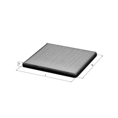 Billede af MAHLE ORIGINAL LA 143 Kabinefilter Partikelfilter 239,0 201 18,0 SUZUKI: IGNIS 2, Wagon R+ II Hatchback, OPEL: Agila A