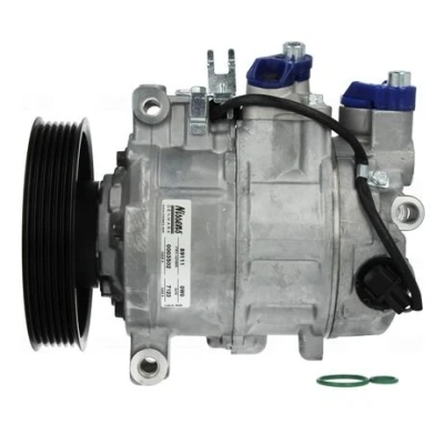 Billede af NISSENS 89111 Kompressor 6SE14 12 PAG 46 R 134a AUDI: A6 C6 Avant, C7 A7 Sportback