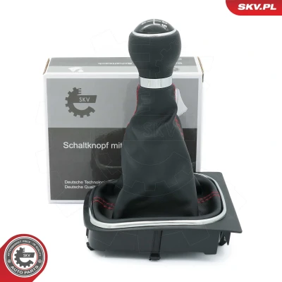Billede af ESEN SKV 63SKV512 Gearknop 5 gears Læder VOLKSWAGEN: GOLF 6