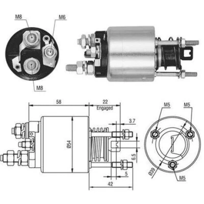 Billede af Magnetafbryder, starter MAGNETI MARELLI 940113050526
