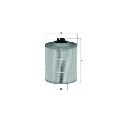 Billede af MAHLE ORIGINAL LX 2685 Luftfilter 218,5 158,0 Filterindsats FORD: S Max Mk1, MONDEO 4 Turnier, Galaxy Mk2 MPV