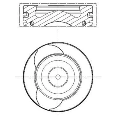Billede af Stempel MAHLE ORIGINAL 021 PI 00128 002