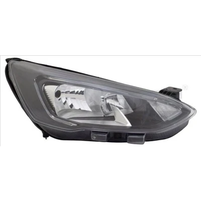 Billede af TYC 20 16704 26 9 Forlygter venstre H7/H1, LED med kørelys til højrekørsel elektronisk motor, uden FORD: Focus Mk4 Hatchback