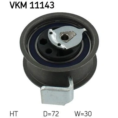 Billede af SKF VKM 11143 Strammehjul, tandrem VOLKSWAGEN: Golf 4