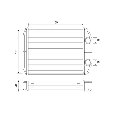 Billede af VALEO 811622 Varmeveksler