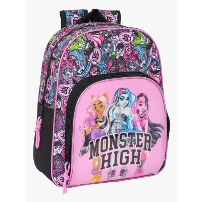 Billede af Monster High Skoletaske Drama Multifarvet 28 x 34 10 cm