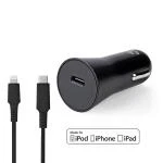 Billede af Biloplader 1,67 A / 2,22 3,0 Antal output: 1 Porttype: USB C Lightning 8 Pin (Loose) kabel 1.0 m 20 W Automatisk Valgt Spænding PD3.0 20W