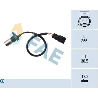 Billede af FAE 79410 Impulsensor 2 Induktiv VOLVO: V70 2, S60 I