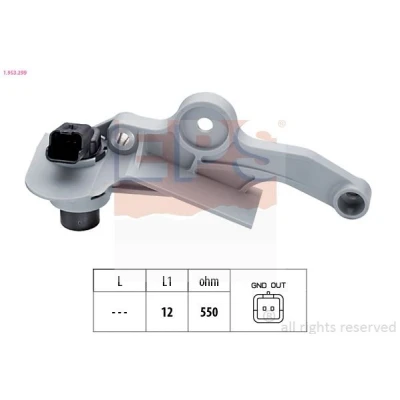 Billede af EPS 1.953.299 Impulsensor Made in Italy OE Equivalent PEUGEOT: 306 Hatchback, 206 106 II CITROËN: C4 I Hatchback
