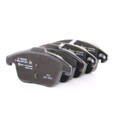 Billede af BOSCH 0 986 494 324 Bremseklodser Low Metallic med anti knirke plade, stempelklips CITROËN: DS5 Hatchback, C4 I Grand Picasso, II Hatchback