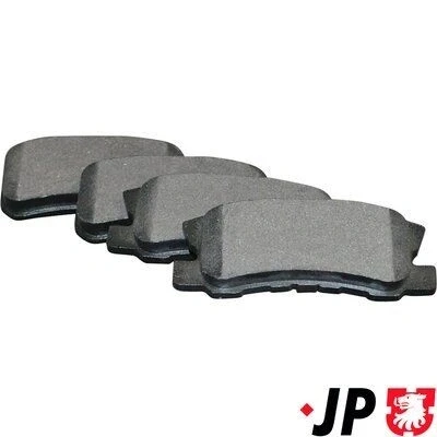 Billede af JP GROUP 4163700310 Bremseklodser bagaksel Ekskl. slidadvarselskontakt MITSUBISHI: Outlander 2 SUV, ASX Lancer 8 Limousine, PEUGEOT: 4007