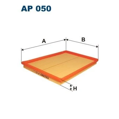 Billede af FILTRON AP 050 Luftfilter 27 229,5 308,5 Filterindsats OPEL: Astra F CC, Sedan, Caravan