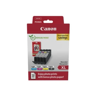 Billede af Canon Original blækpatron Multifarvet Printer Toner Inkjet