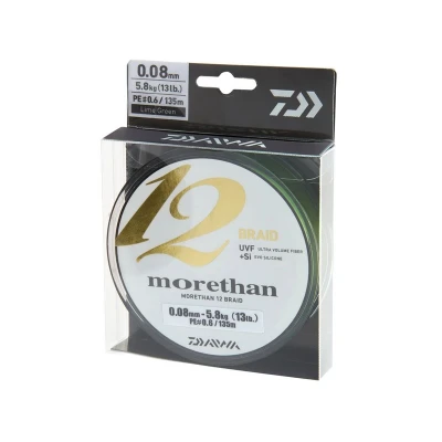 Billede af Daiwa Morethan 12 Braid fletline 0,18mm
