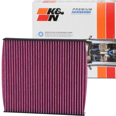 Billede af K&amp;N Filters DVF5076 Kabinefilter Aktivkulfilter 220 29 kvadratisk NISSAN: Primera Hatchback, Sedan, Stationcar