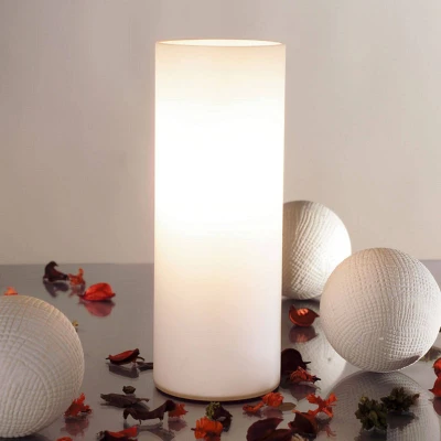 Billede af Paulmann Noora bordlampe af opalglas