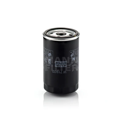 Billede af MANN filter W 719/22 Oliefilter M 20 X 1.5 med to returløbs stop ventiler Påskruet PORSCHE: 944 Coupe