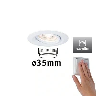 Billede af Paulmann Nova mini Plus indb. spot easydim hvid
