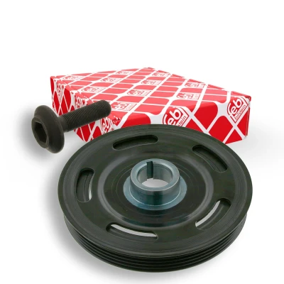 Billede af febi BILSTEIN 33528 Remskive Krumtapaksel 5PK 155 4 med skrue Plus