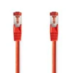 Billede af Kat 6 kabel RJ45 (8P8C) Hanstik S/FTP 1.50 m Runde PVC LSZH Blå Plastikpose